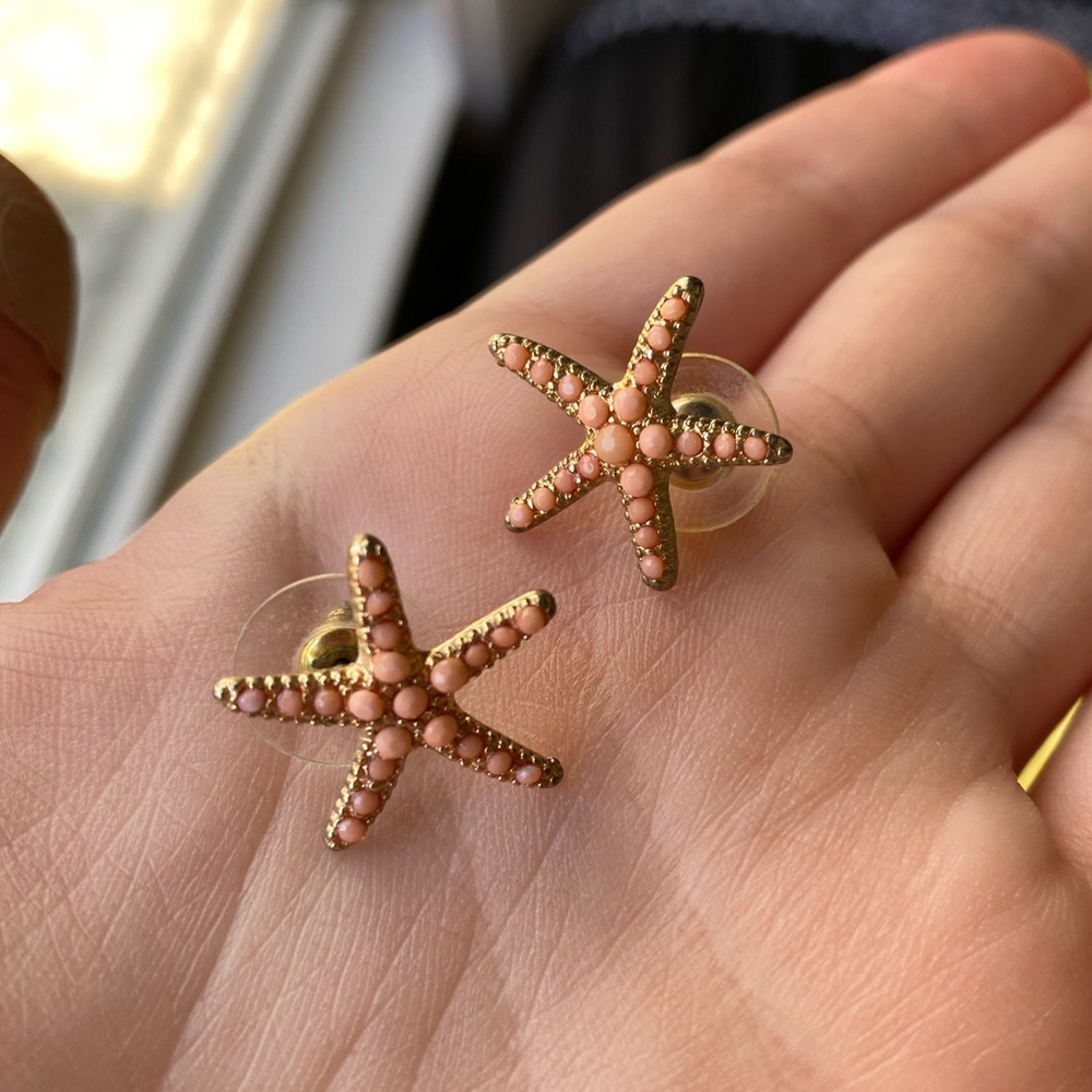 🧚‍♀️Starfish stud earrings🧚‍♀️